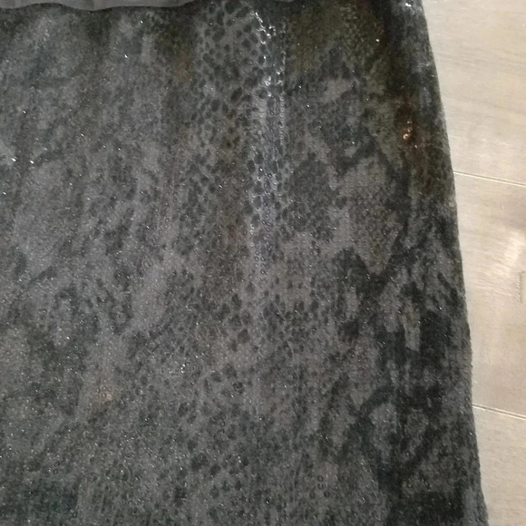 NWT Picadilly black open flowy mesh kimono angel sleeves - Picture 6 of 7